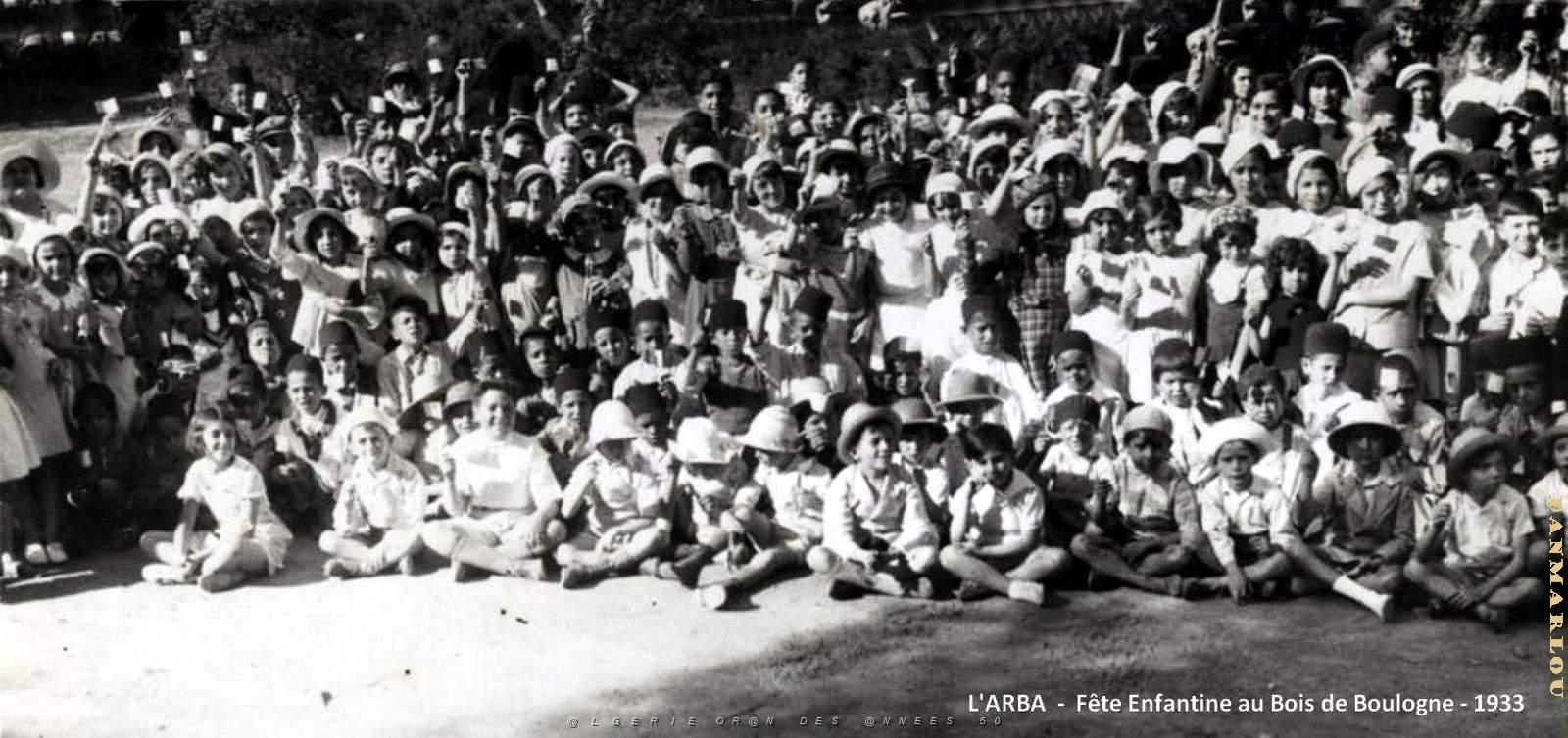 L'Arba - Fete enfantine au Bois de Boulogne - 1933.jpg